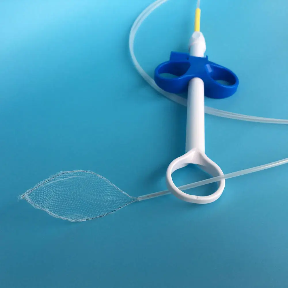 1.8mm Disposable Flexible Endoscopic Grasping Forceps with Net ESD Instruments Endoscopy Net Bag for Gastroscopy and Colonoscopy