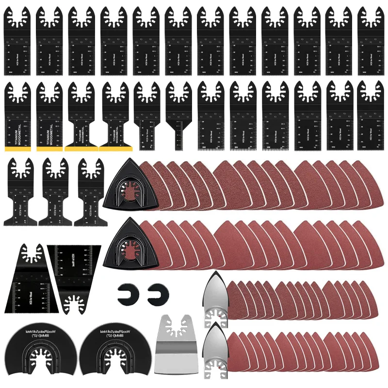 98 pcs Universal Metal Saw Woodworking Multi-Function Power Tools Universal Treasure Accessories Blade