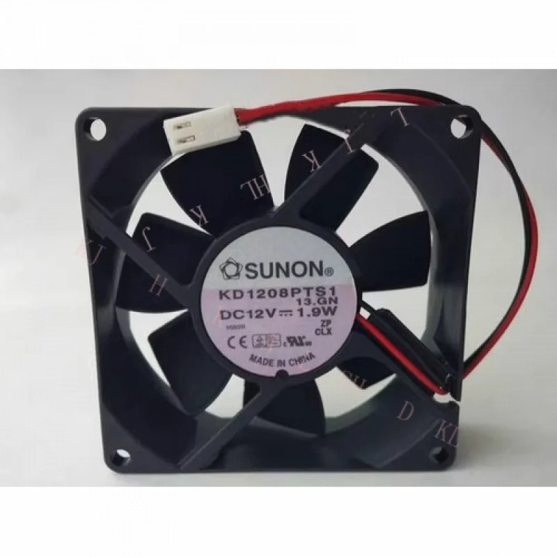 

N NEW FOR SUNON 8025 KD1208PTS1 DC12V 1.9W 8CM Cooling fan