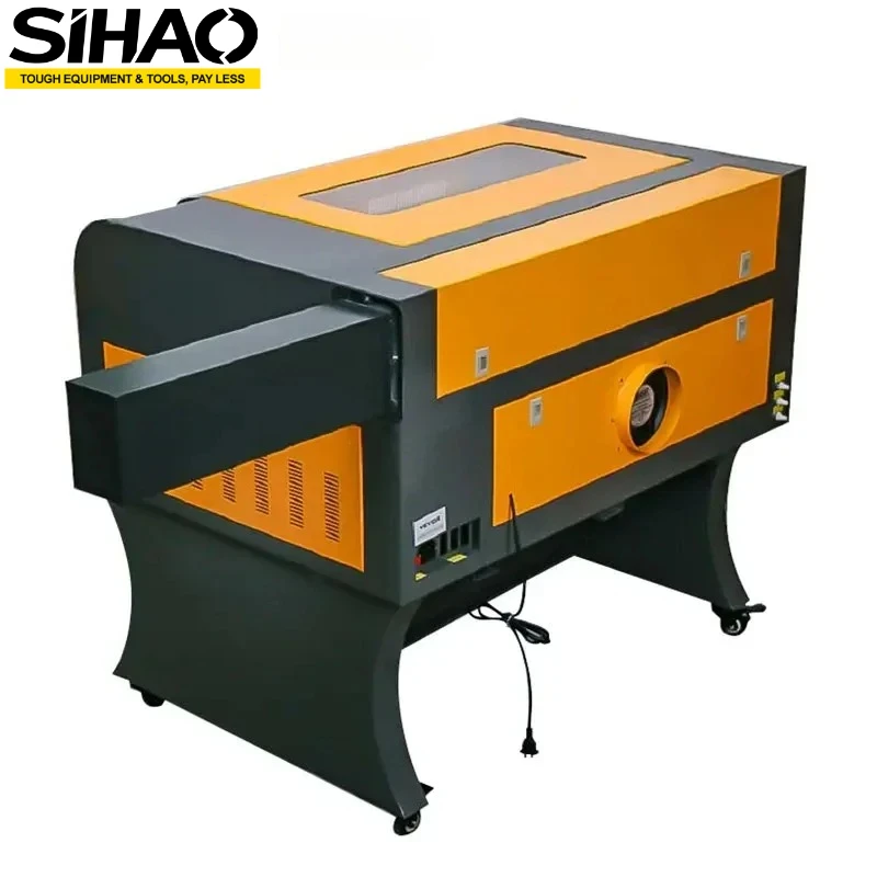 SIHAO 110V CO2 レーザー彫刻機 60 ワット彫刻 40*60 センチメートル Ruida コントローラ木材革アクリル水冷切断