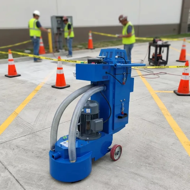 Concrete Grinder Floor Grinding Machine Polishing Cement Prep Epoxy Floor Removal Heavy Duty Industrial Equipment