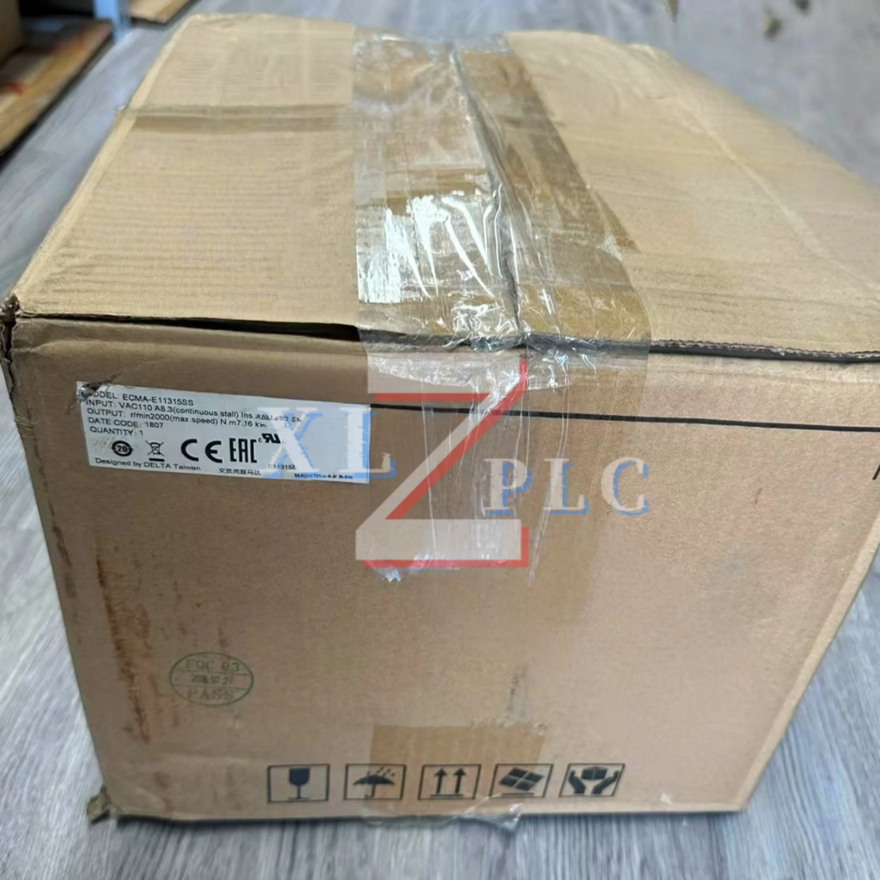 ECMA-E11310RS ECMA-E11315SS Servo motor ECMA-E21315RS ECMA-E21315SS novo na caixa