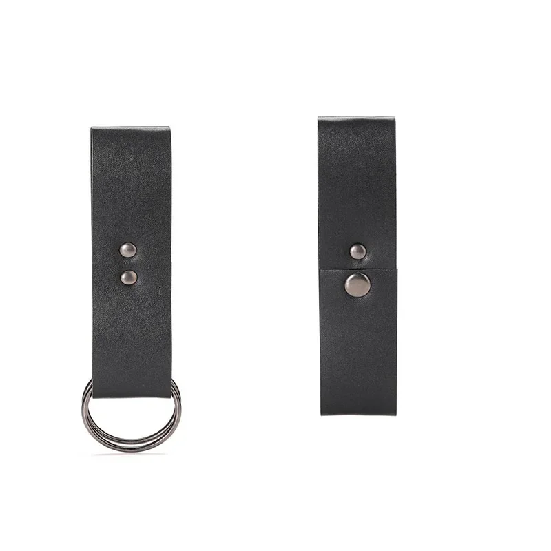 Jupe de ceinture médiévale pour adultes, anneaux métalliques simples de randonnée, boucle en cuir, sangle de cerceau pour tasse, accessoire de Performance pour femmes et hommes