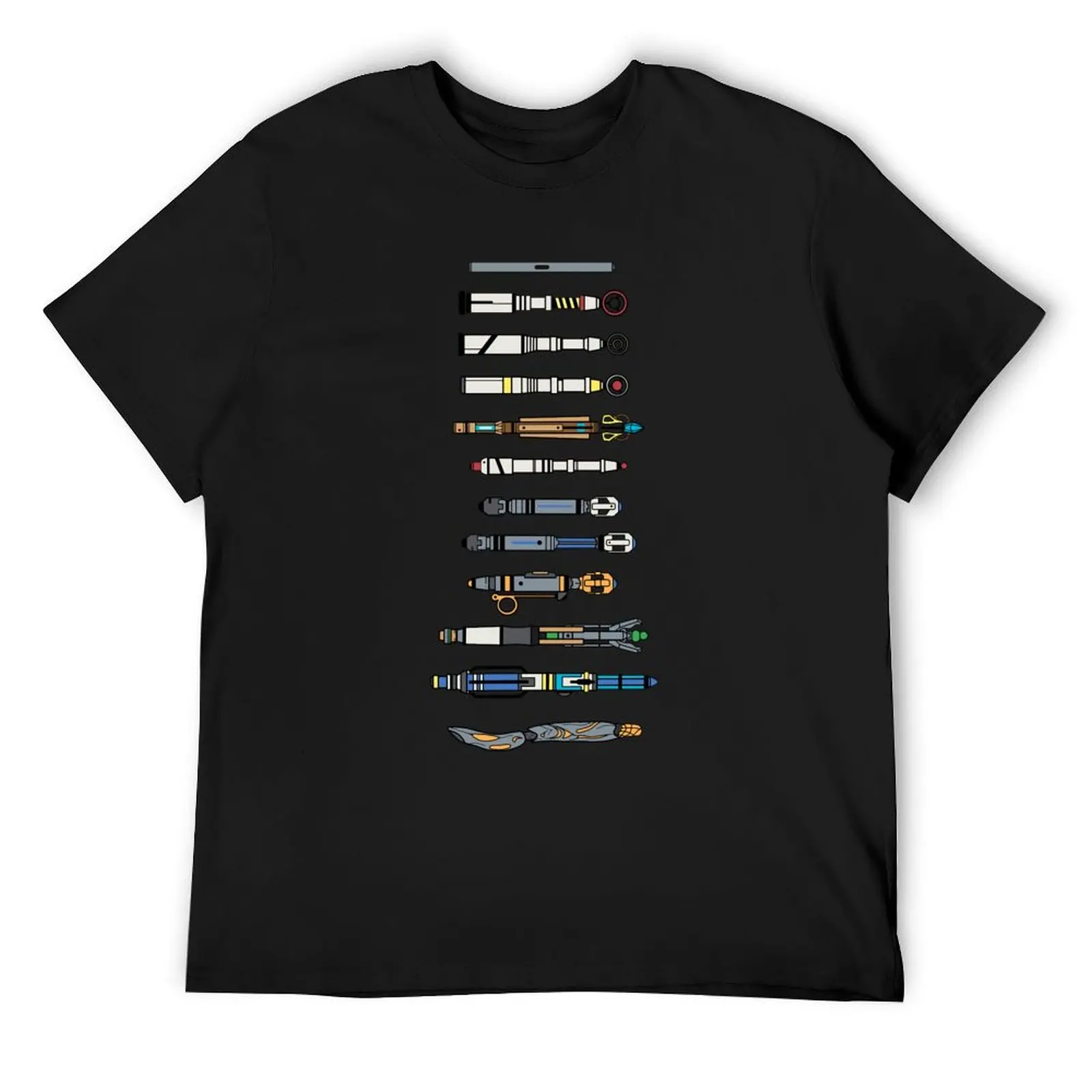 

Evolution of the Sonic Screwdriver T-Shirt new gifts and t-shirts cute tops Anime t-shirt baggy shirts fitted t shirts for men