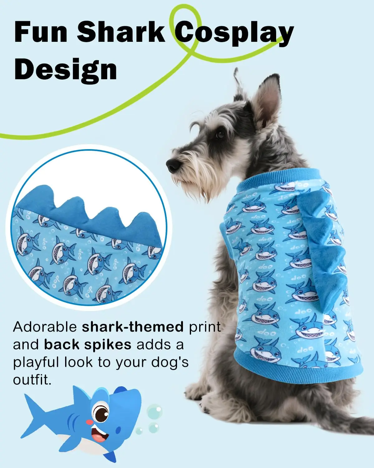 Dinosaur Dog Shirt, Stretchy Velvet Pet Tee for Small Dogs & Cats, Soft Breathable Pullover for Daily Wear, Customized