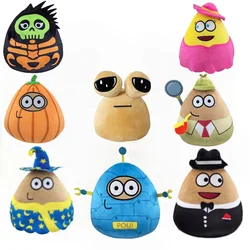 Novo 21cm jogo quente meu animal de estimação alienígena pou brinquedo de pelúcia furdiburb emoção alienígena plushie animal de pelúcia boneca aniversário presente natal