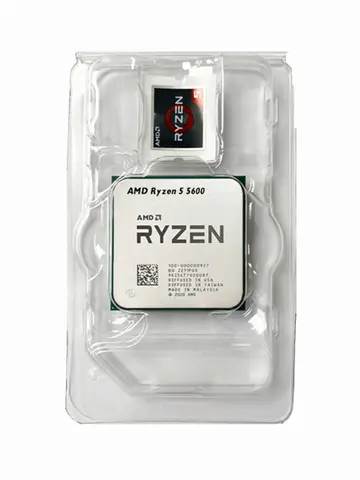 NEW AMD Ryzen 5 5600 R5 5600 3.5 GHz 6-Core 12-Thread CPU Processor 7NM L3=32M 100-000000927 Socket AM4 Graphics Chips Processor