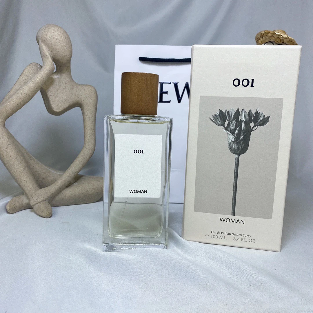 Perfume de 100ml, fragancia Floral Woody, larga duración, para mujer y hombre, Perfumes ligeros con aroma EDT, regalo fresco para citas