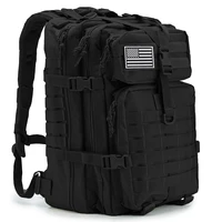 Mochilas tácticas de 30/50L para hombre, bolsas de viaje para supervivencia al aire libre, paquete de asalto 3P EDC Molle, bolsa para senderismo y caza