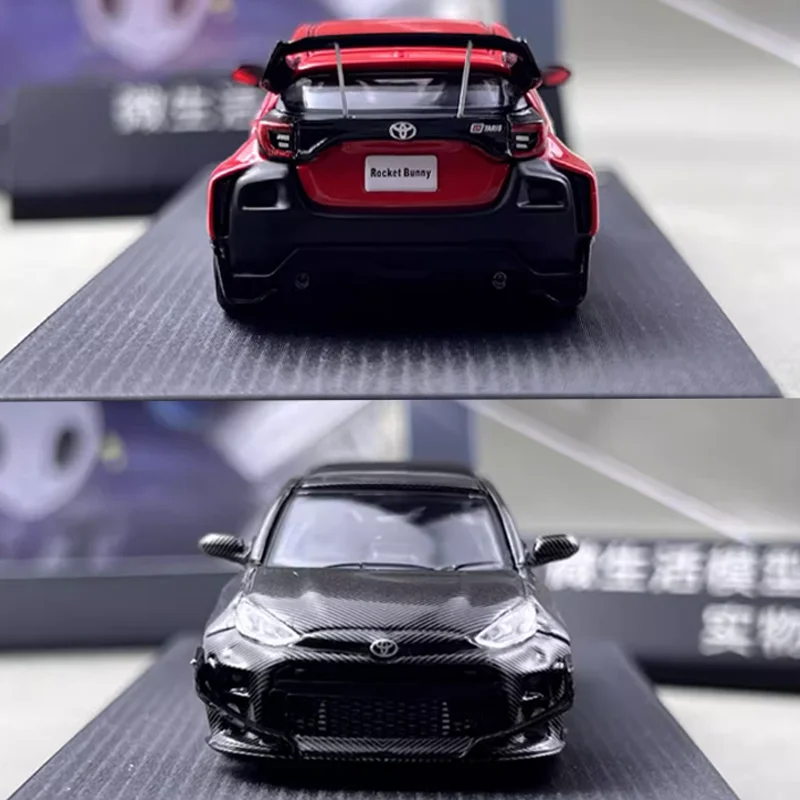 ET Model X Fuji 1/64 Toyota GR Yaris Pandem Legering Speelgoed Motorvoertuig Diecast Metaal Model Geschenken