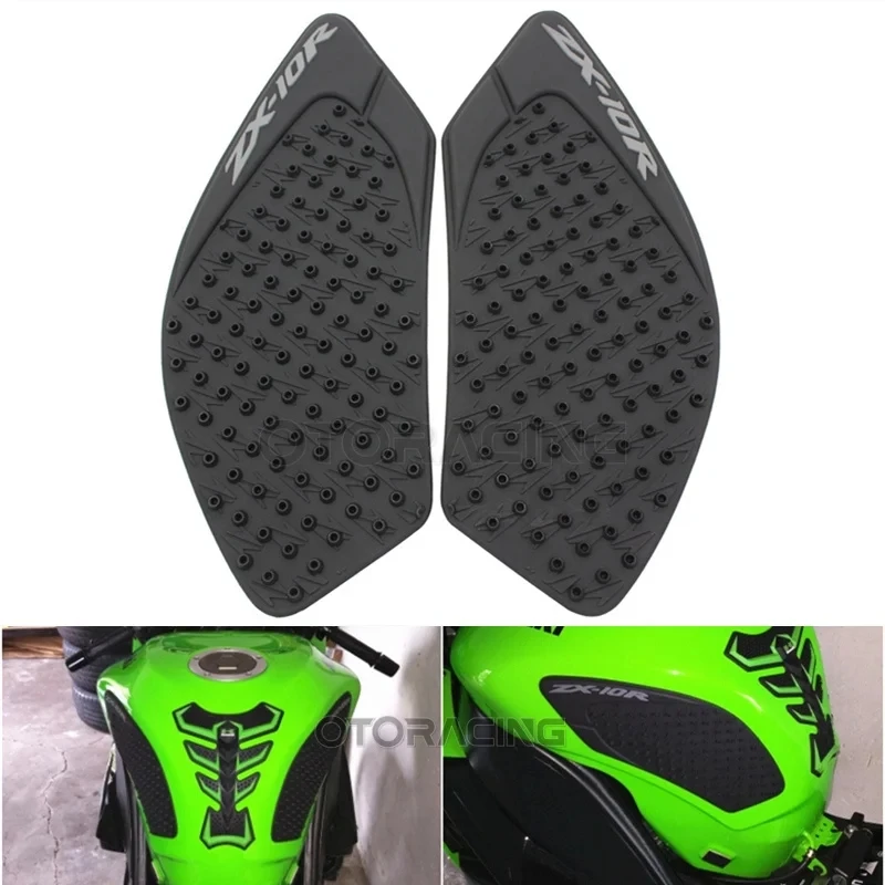 Motorcycle Anti slip Tank Pad Sticker Gas 3M Decal For Kawasaki Ninja ZX10R ZX-10R ZX10R 2008 2009 2010