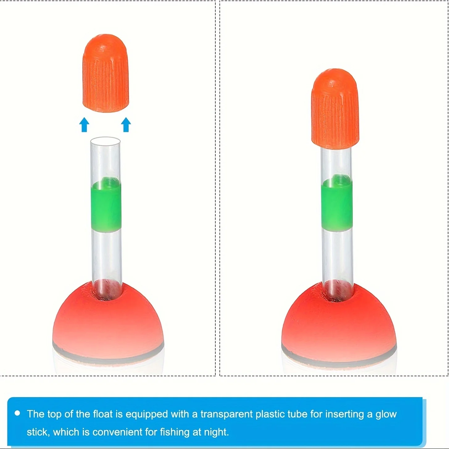 5 قطعة تعويم الصيد 20 جرام-80 جرام إيفا يطفو الأسماك العائمة الطعم لصيد الأسماك البحرية الكارب الصيد معالجة اكسسوارات #5