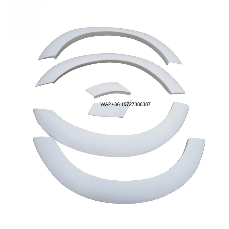 Car Styling CF Carbon Fiber Eyebrow Wheel Arches Extension 6pcs for Skyline R33 GTS/GTR CF  NI 400R Style