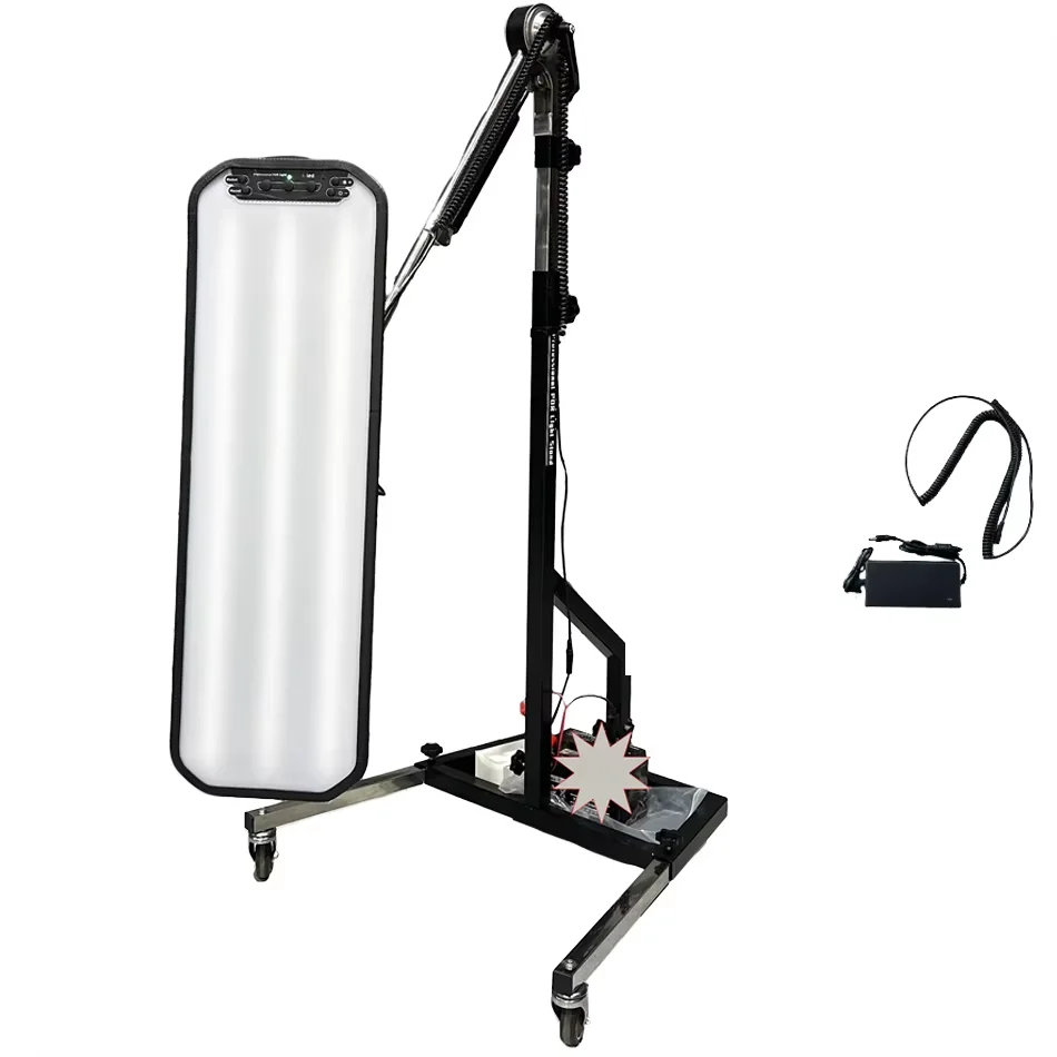 70x22cm Small PDR LED Lamp Reflector Board Dent Repair Tools LED Light Reflection Board with Adjustable Holder Hand PDR Light