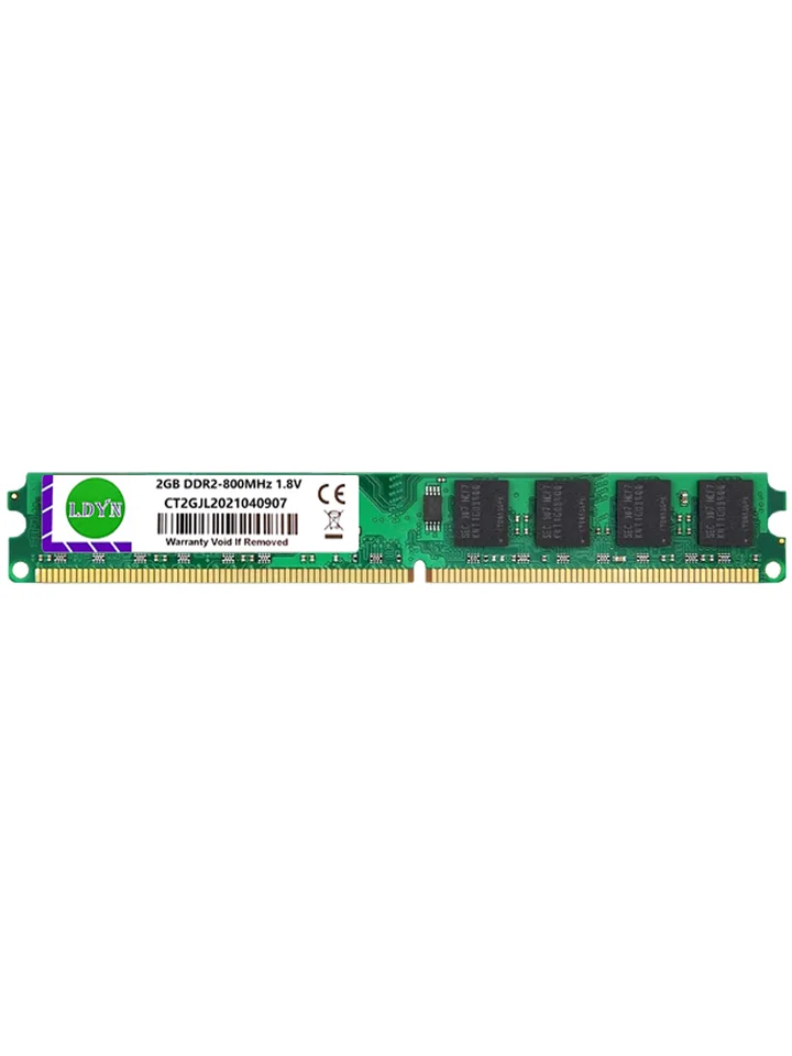 4PCS DDR2 2GB 4GB Desktop Memory Ram 667 800Mhz PC2 5300 6400 1.8V