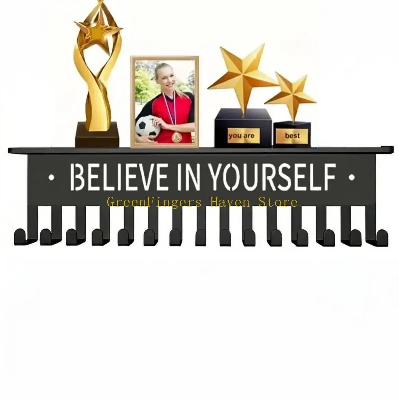 F68D Wall Mounted Organizers For Sports Awards And Daily Use Items TPU Materials