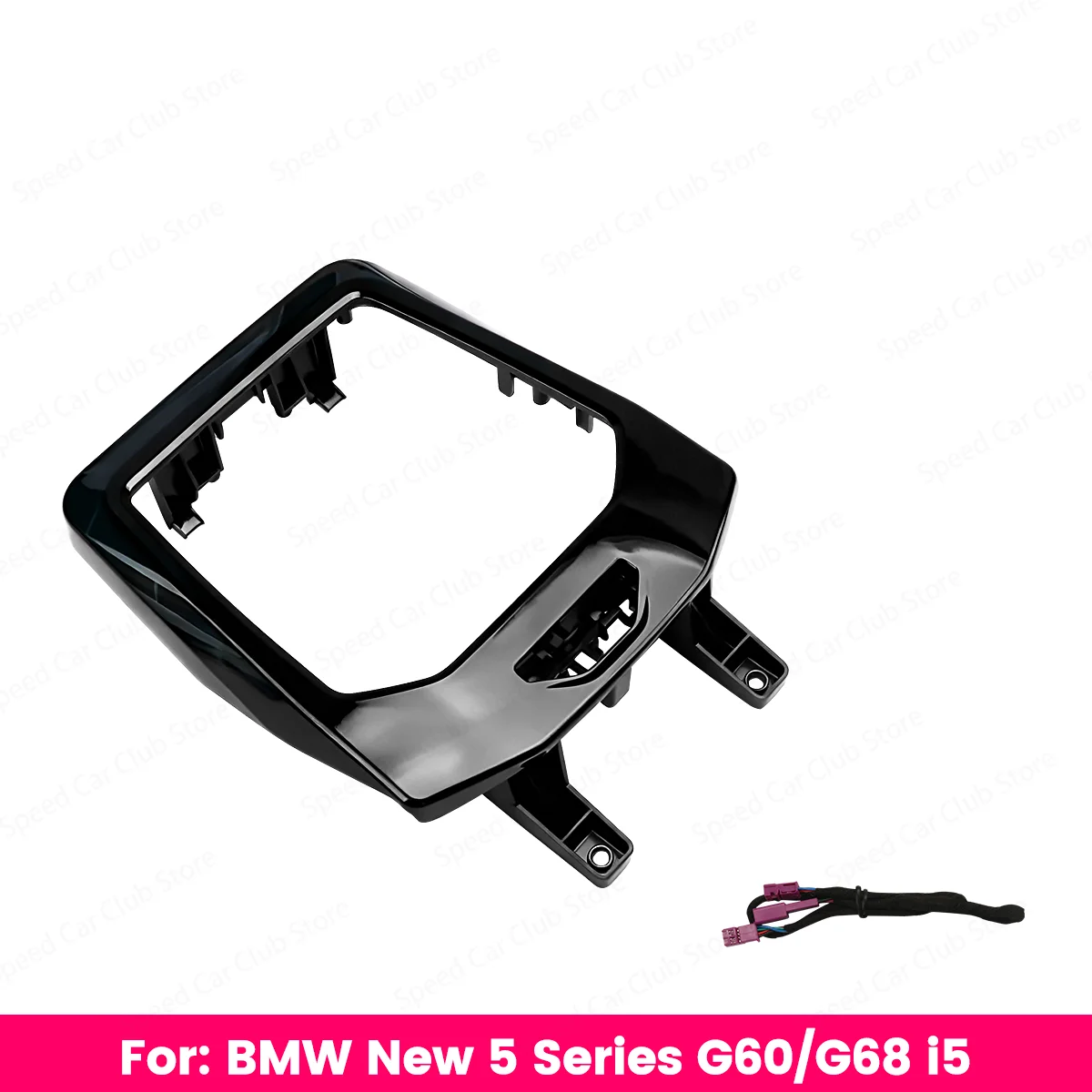 

15-цветный декоративный светильник для BMW, новая 5 серии G60, светодиодный светильник с центральным управлением, хрустальное седло, окружающее освещение салона автомобиля