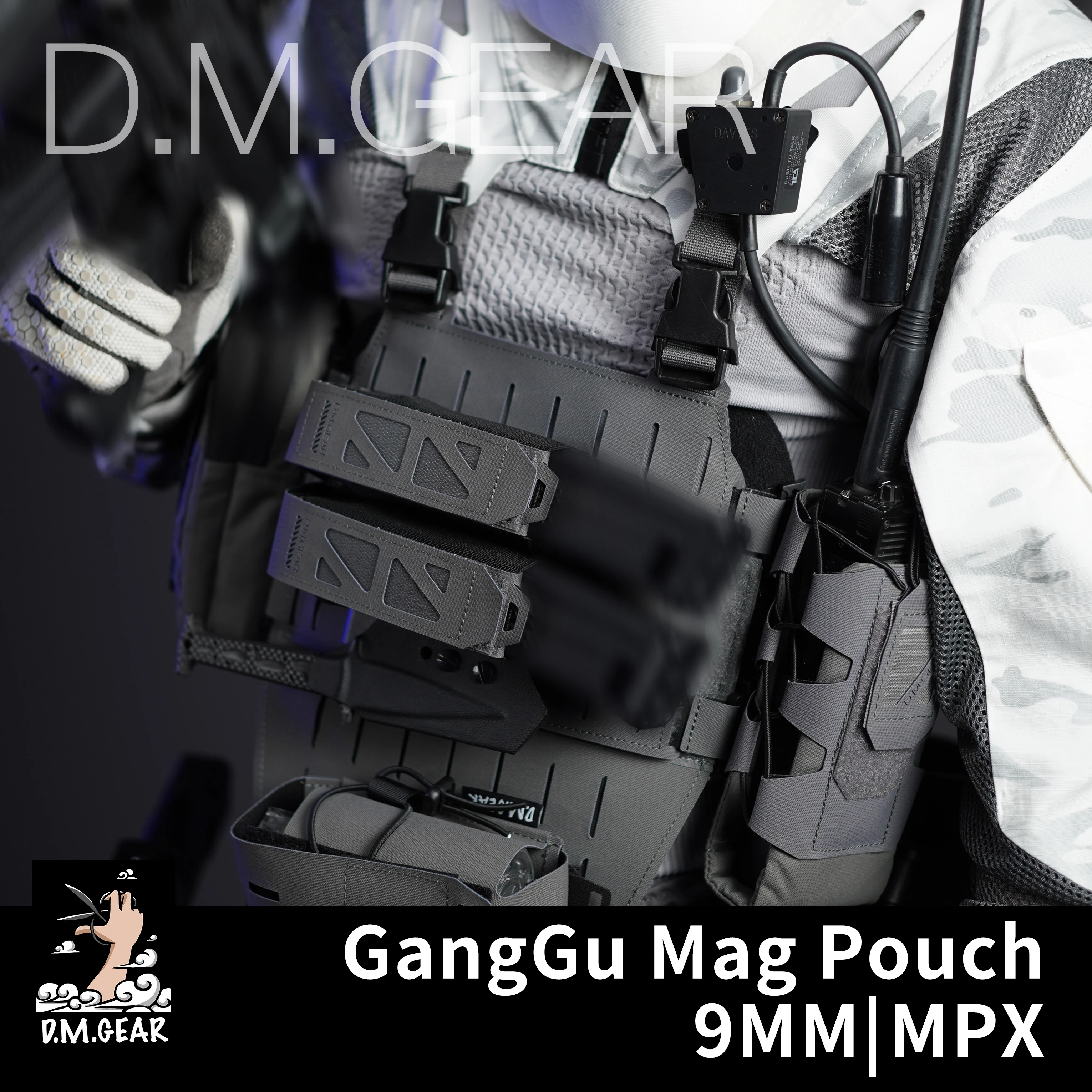 

9 мм MOLLE подсумок для журналов, держатель для журналов для страйкбола, аксессуары, тактический чехол, уличное охотничье снаряжение