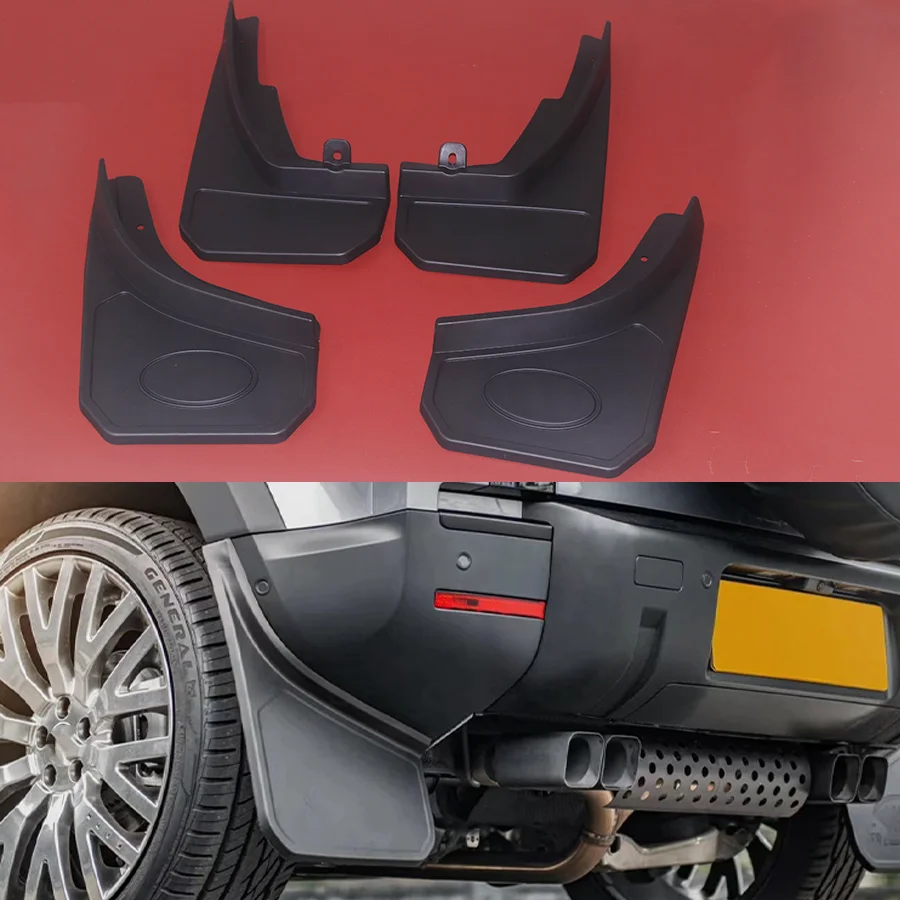 

4Pcs Mud Flaps Splash Guards Mudguards Mudflaps Styling For Land Rover Defender 2020-2022 Fender Accessories