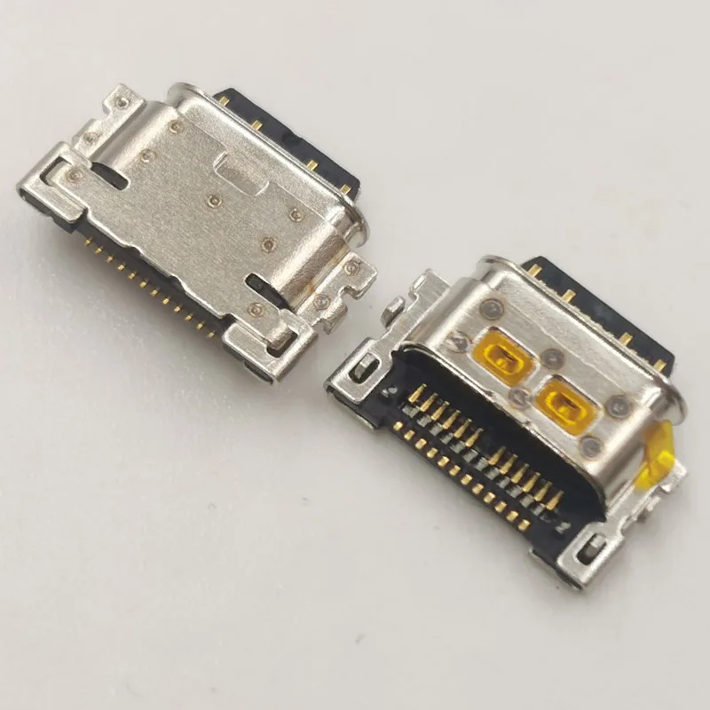 1Pcs USB Charger Dock Port Connector Charging Plug Jack Type C Contact Socket For ZTE Axon 11 A2021 10Pro 10 Pro A2020