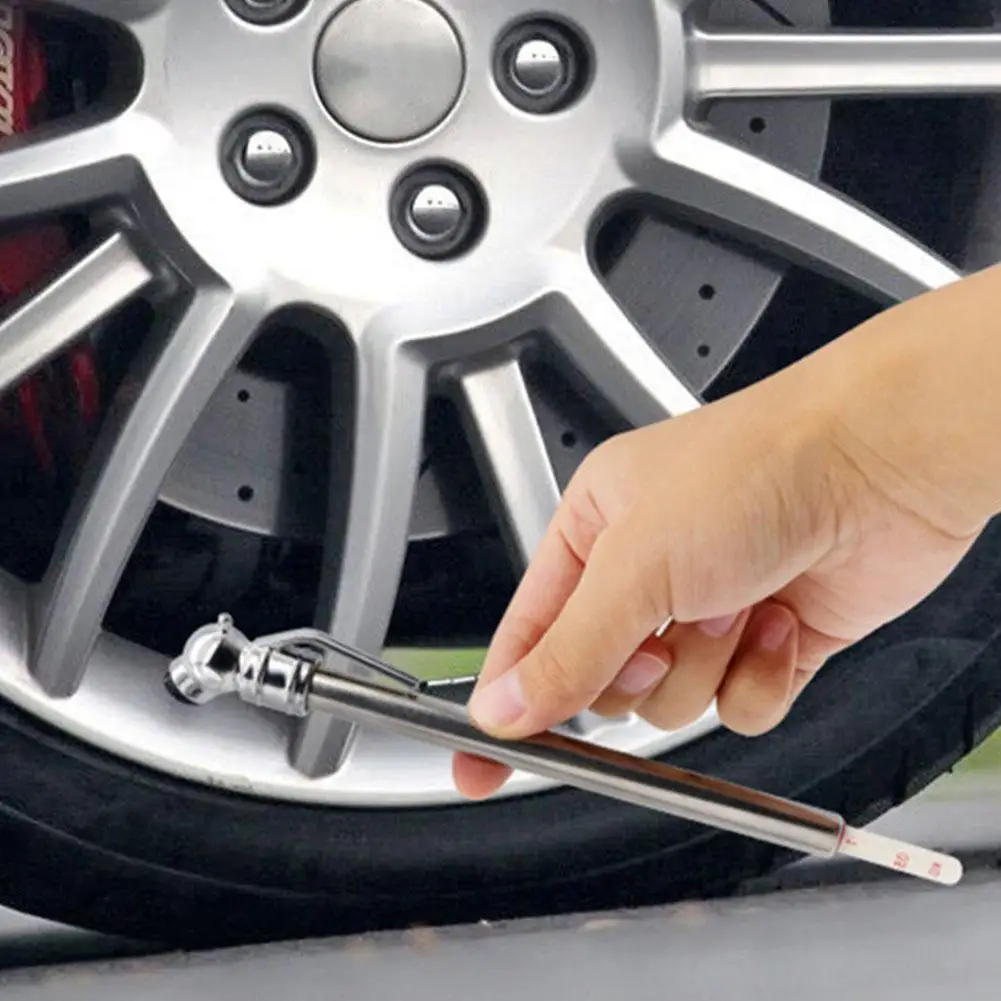 

Портативный универсальный манометр для шин, ручка для проверки двигателя, монитор барометра, тестовое давление, автомобильная система, автомобильная шина D3U2