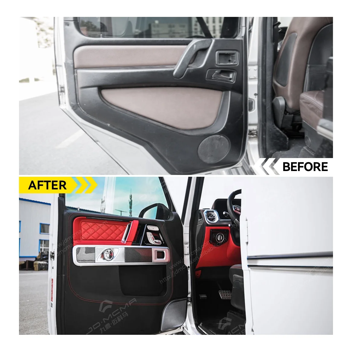 Brand New Kits Modification Kit for Merce-des benz G500 2006 g Class W463 Upgrade to W463a W464 Interior