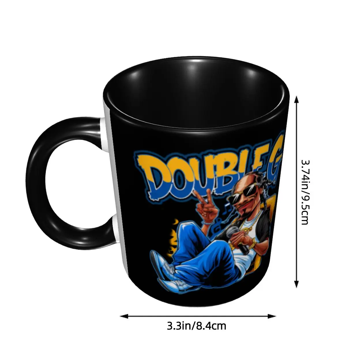 Snoop Dogg Music Rapper Mug Custom Ceramic Coffee Mug Creative Present