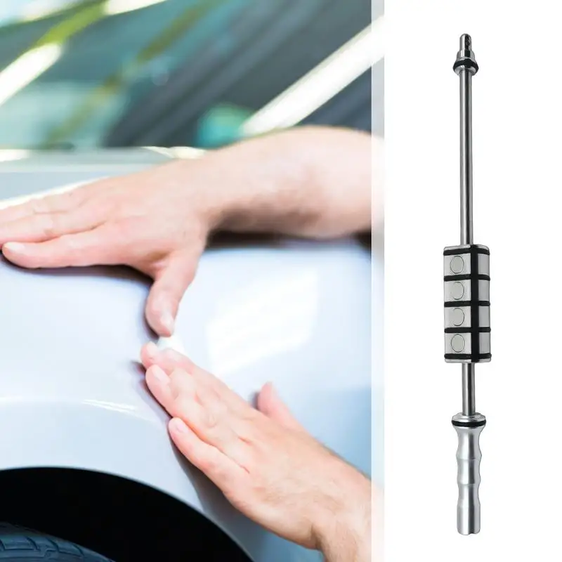 For  Car Shops Dent Remover Tool For Car 17.3-Inch Stainless Steel Magnetic Slide Hammer Dent Removal Tools Car Dent Puller Pull