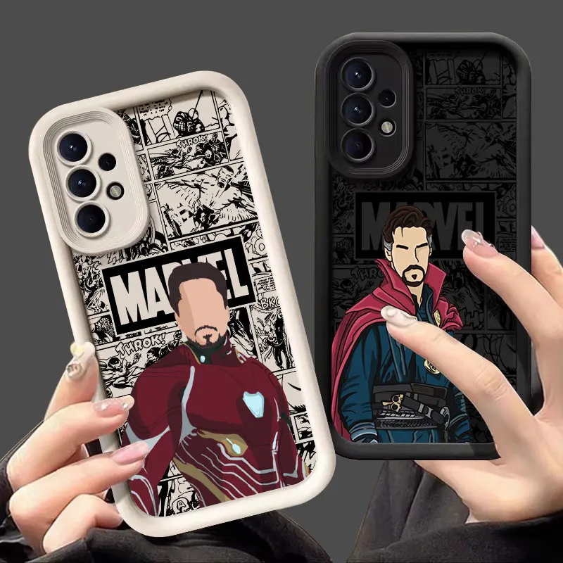 

Marvel Heroes Faceless Case For Samsung Galaxy A55 A54 A35 A53 A52 A34 A13 A14 A15 A16 A21S A25 A32 A33 The Avengers Phone Cover