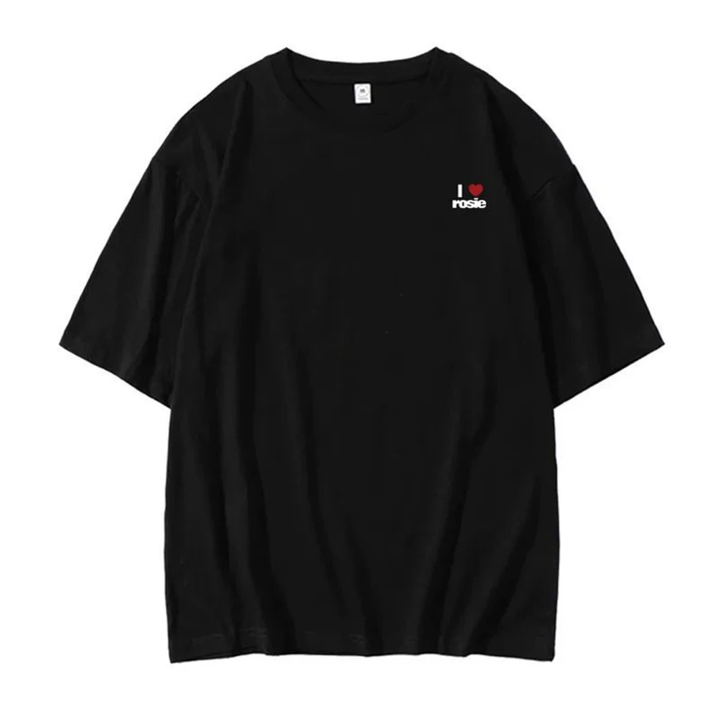 2026 Star Same T-shirt PHOTO NAME I LOVE Printe TShirt Kpop Stay in Shirt Pullovers Women Korean Style Summer Oversized Tshirt