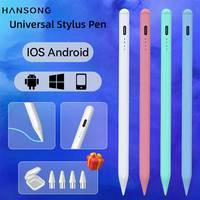 Universal Stylus Pen for iPhone Huawei iOS Android Tablets Phones Apple Pencil Compatible Fast Charging Pencil  Replaceable Nibs