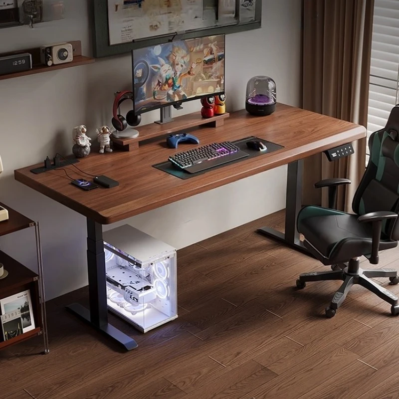 

Минималистичный креативный компьютерный стол, роскошный дизайн середины века, современный письменный стол, интерьер, удобная мебель mesa escritorio