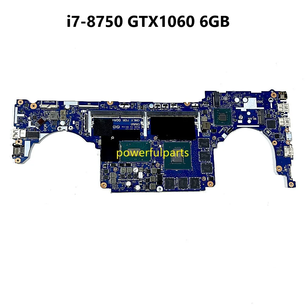 

Материнская плата для Dell Inspiron G5 5587 G7 7588, 0TM9WY CN-0TM9WY DDK51 LA-E994P i7-8750 GTX1060, 6 ГБ графического процессора, работает хорошо