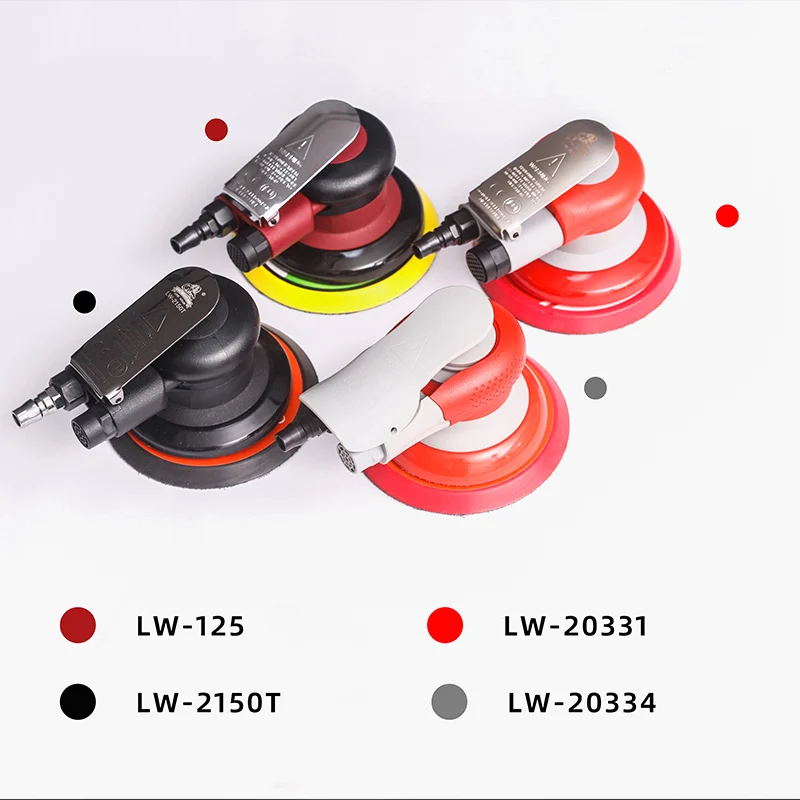 5 Inch Random Orbital Sander125/150mmSandpaper Sander Stone Wood Metal Polishing Air Sander Pneumatic Tools Car Polisher
