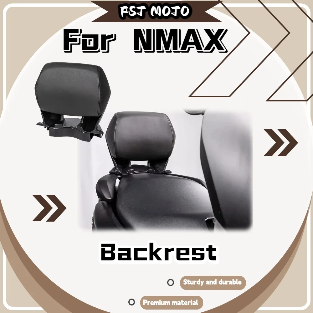 For NMAX Shock-Absorbing Rear Waist Pad Ergonomic Design Relieve Long-Ride Fatigue Practical Fittings