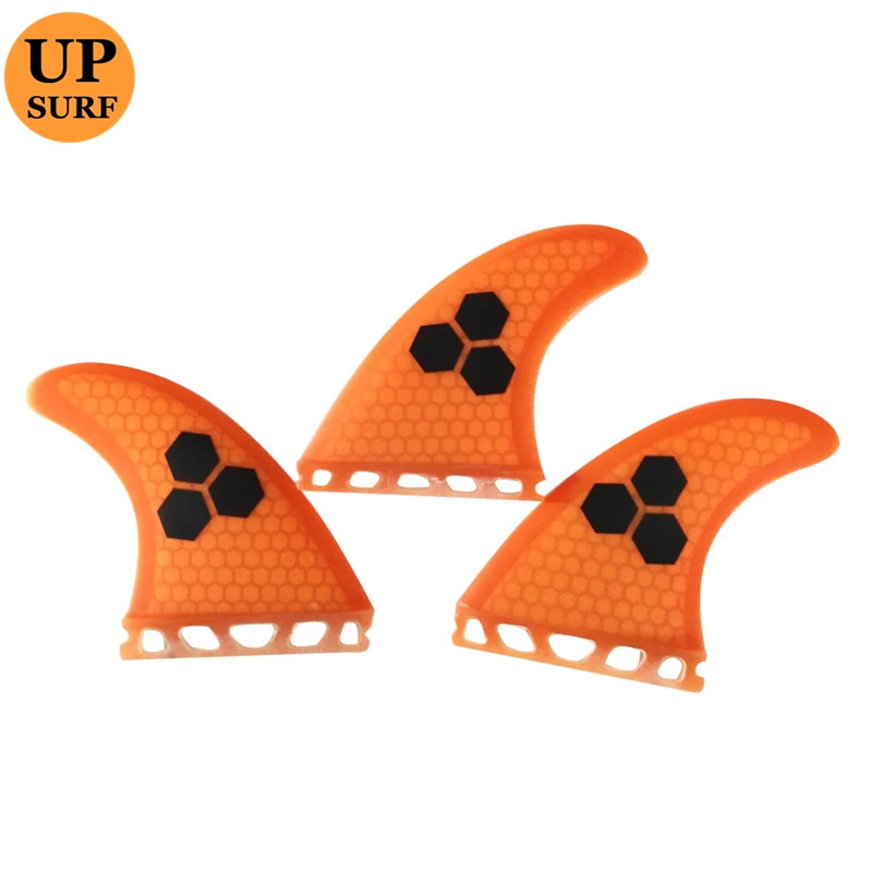 

UPSURF FUTURE Fins G7 Large Stand Up Paddle Board Orange Honeycomb 3 Pcs/set Quilla Paddle Surf Fin Surfcasting Accessories