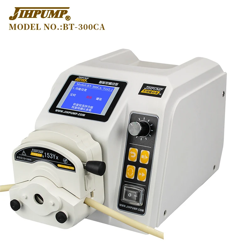 110v 220v Large High Flow Perfume Water Liquid Dosing Pumps Reagent  Industrial Lab Viscous Filling Machine Peristaltic Pump