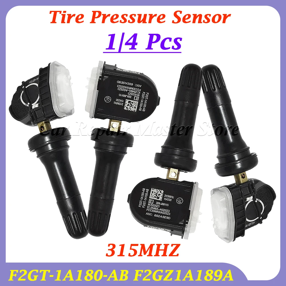 F2GT-1A180-AB F2GZ1A189A TPMS Tire Pressure Monitoring Sensor Fits 2015-2018 Ford Edge Galaxy F-150 Mustang Explorer 315MHZ