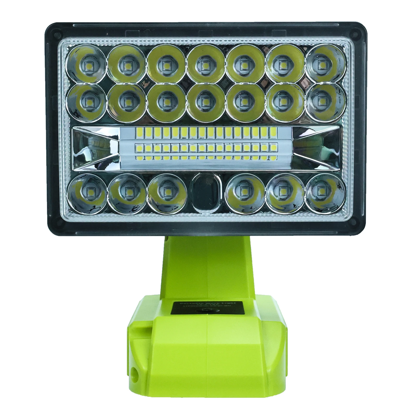 28W 2000LM LED Lamp Flashlight Work Light Outdoor Emergency Lighting with USB Type-C Port for Ryobi 18V Battery