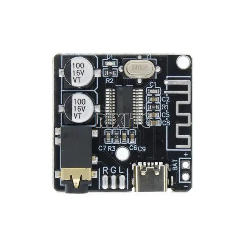 Bluetooth Audio Receiver Board Bluetooth4.1 5.0 MP3 Lossless Decoder Board Wireless Stereo Music Module XY-BT-Mini/VHM-314 V2.0