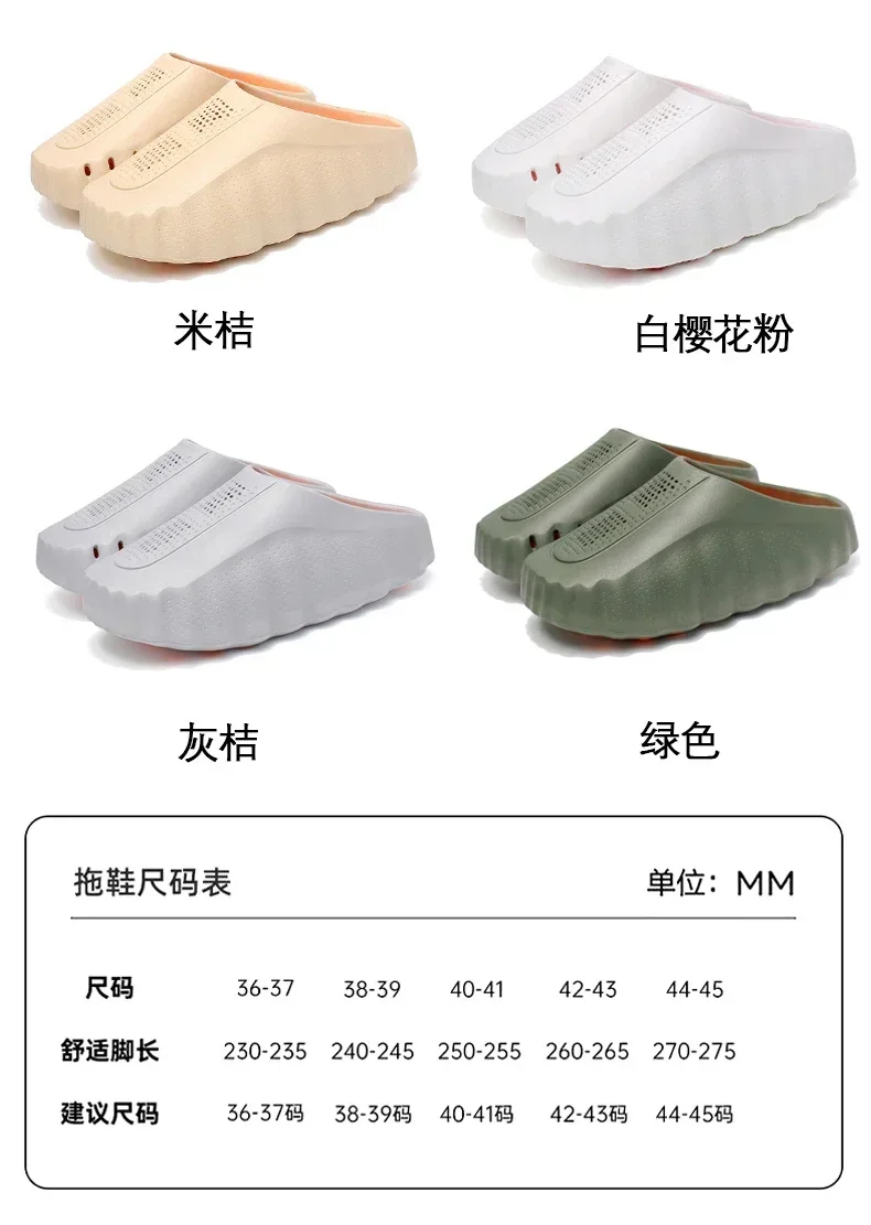 Unisex New Slippers EVA High Quality Comfortable Bathroom Indoor Non Slip Women Sandals Bedroom House Orginal Casual Design