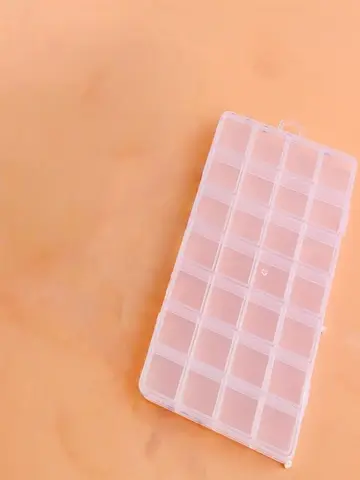 Transparent Clear Plastic Empty Jewelry Storage Organizer Container Display Case For Earrings Loose Beads Craft Supplies