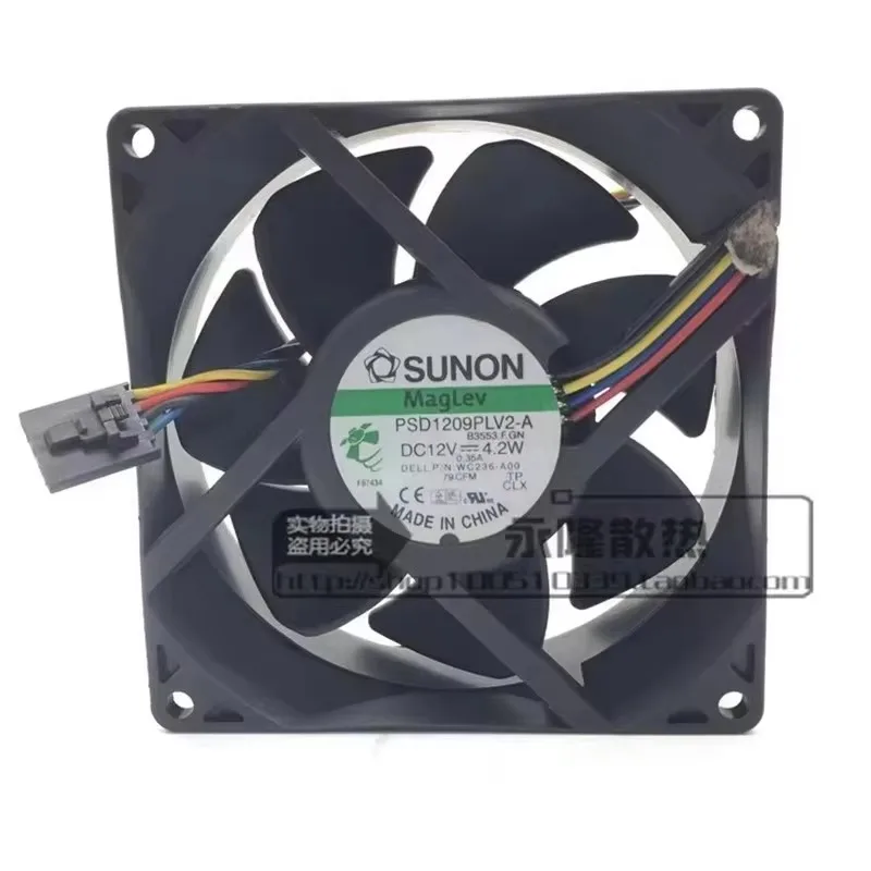 

Original PSD1209PLV2-A 12V 4.2W 9CM 90 * 90 * 32MM CPU server chassis cooling fan