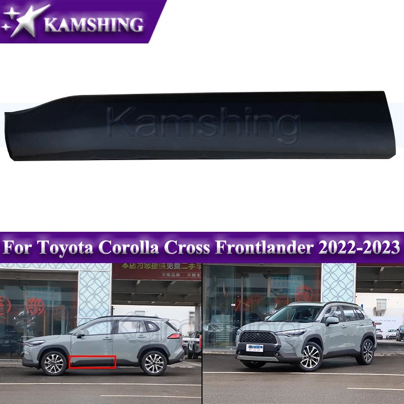 

Kamshing Car Door Lower Guard Panel For Toyota Corolla Cross Frontlander 2022-2023 Door Trim Strip Door Anti-Collision Strip