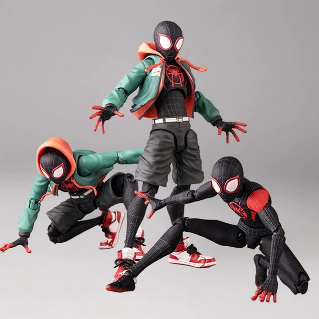 Miles morales into the spider shops verse action figure