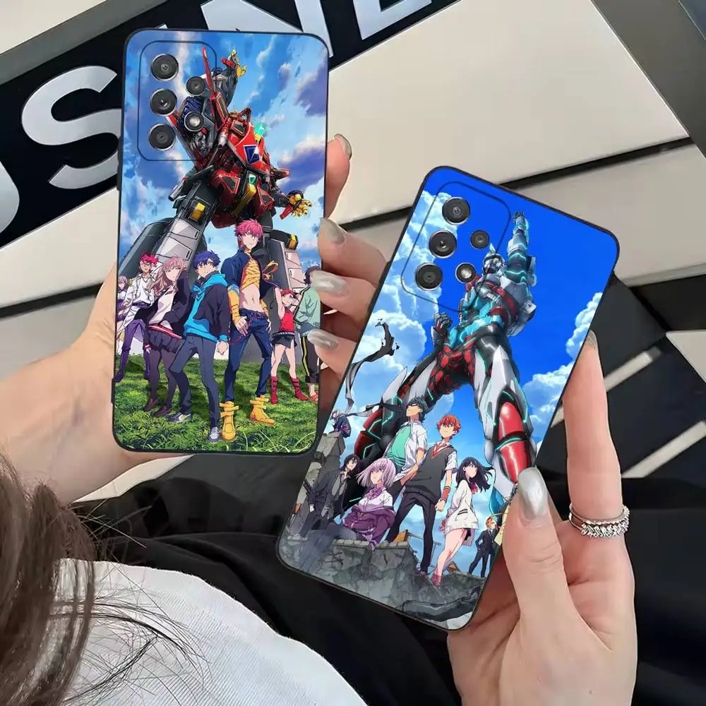 Funda de teléfono S-SSSS G-Gridman D-Dynazenon para Samsung Galaxy A13,21s,22,31,32,52,53,71,80,A91, carcasa negra suave