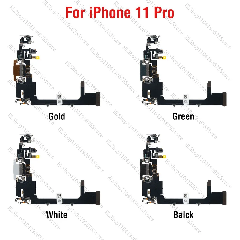 Pour iPhone 11 12 Pro Max Port de chargement USB chargeur Dock micro câble flexible