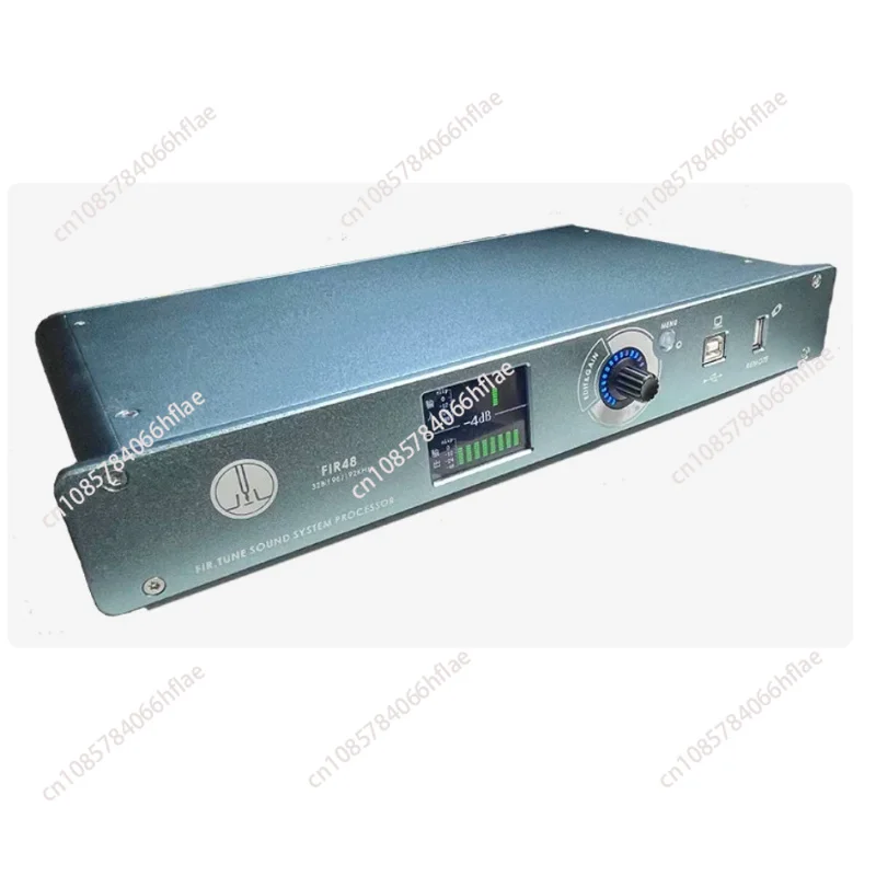ADSP-21489 Audio Processor 4 in 8 Out DSP Electronic Crossover with Screen and Volume Controls 192K