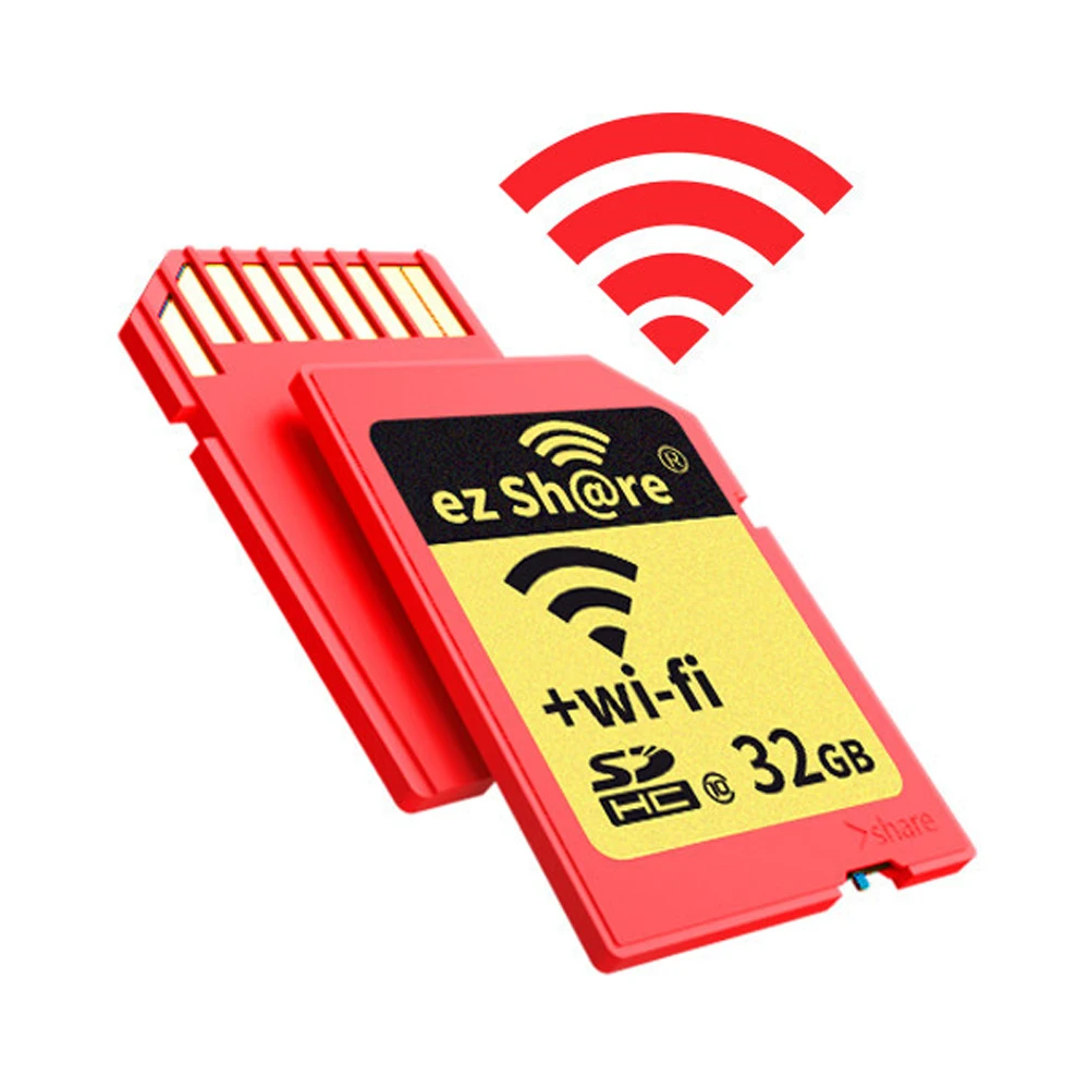 Original EZ share Memory SD Wifi Card 32GB 16GB wireless Share Card Class 10 64G 128G for canon/nikon/sony card