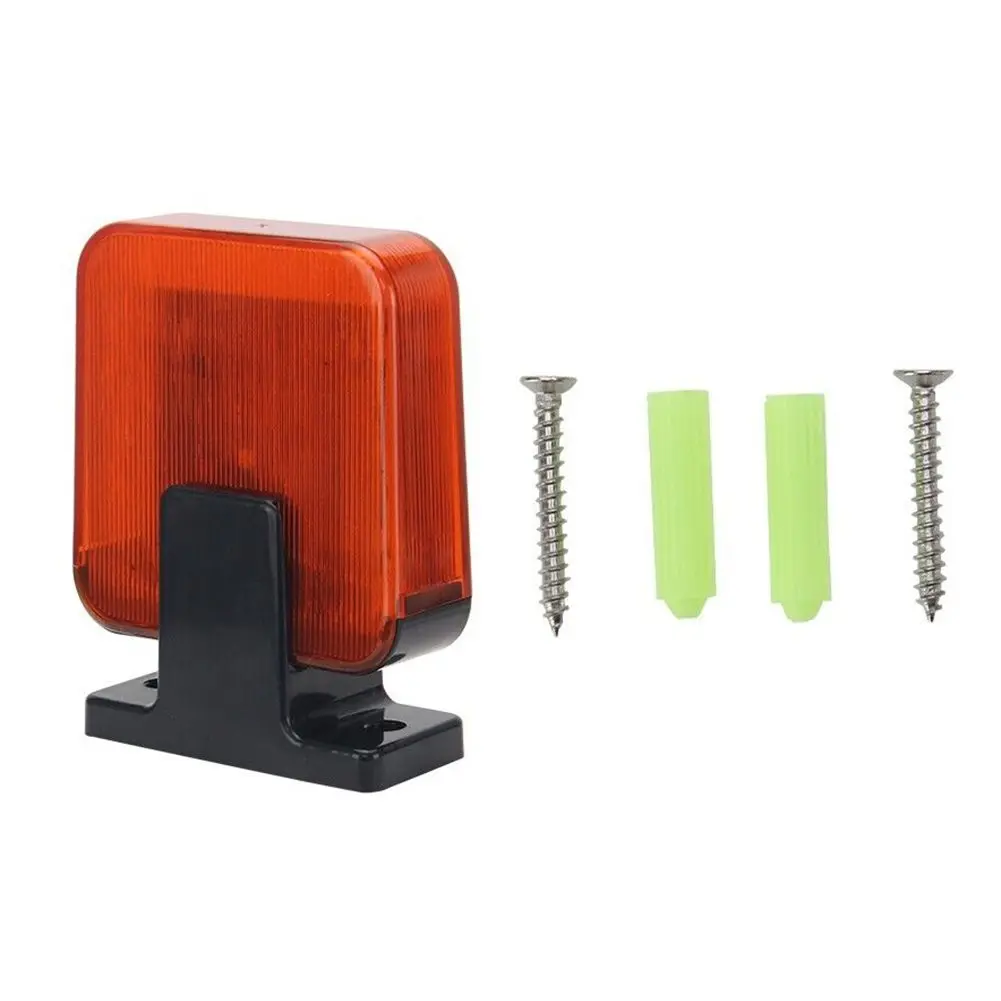 Brand New Alarm Light Home Improvement LED Sliding Swing Vertical/horizontal 12-265V AC/DC Alarm Flashing Lamp